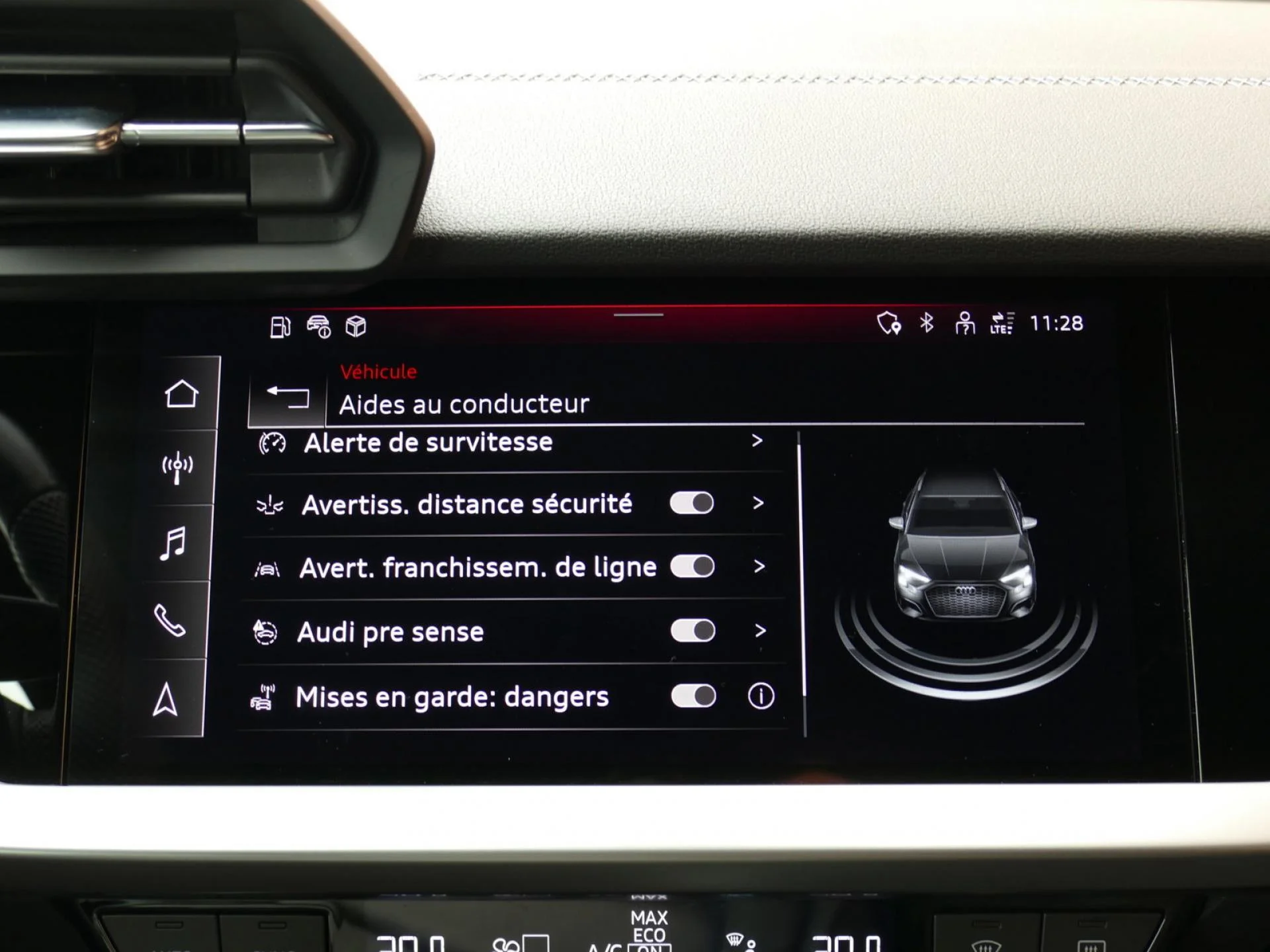 AUDI A3 SPORTBACK - Miniature 11 sur 34 - Cliquer pour voir cette photo