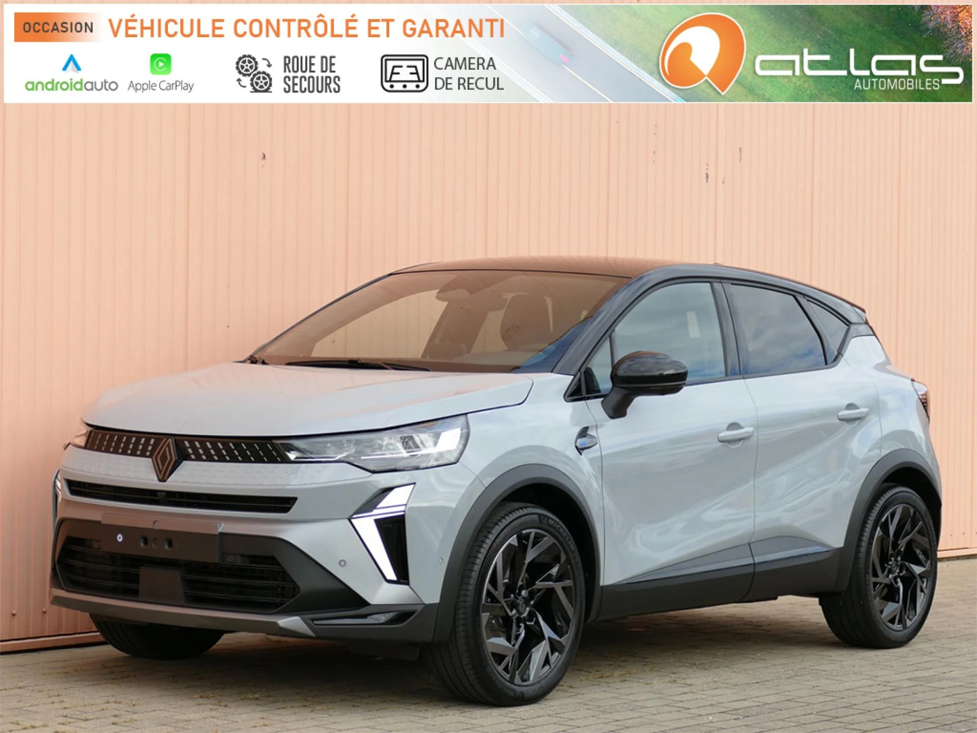 RENAULT CAPTUR II 1.6 E-TECH FULL HYBRID 145 GSR2 ESPRIT ALPINE + PACK SAFETY - 2025 - 30870€ - 10km - HYBRIDE ESSENCE - Automatique - Atlas Automobiles