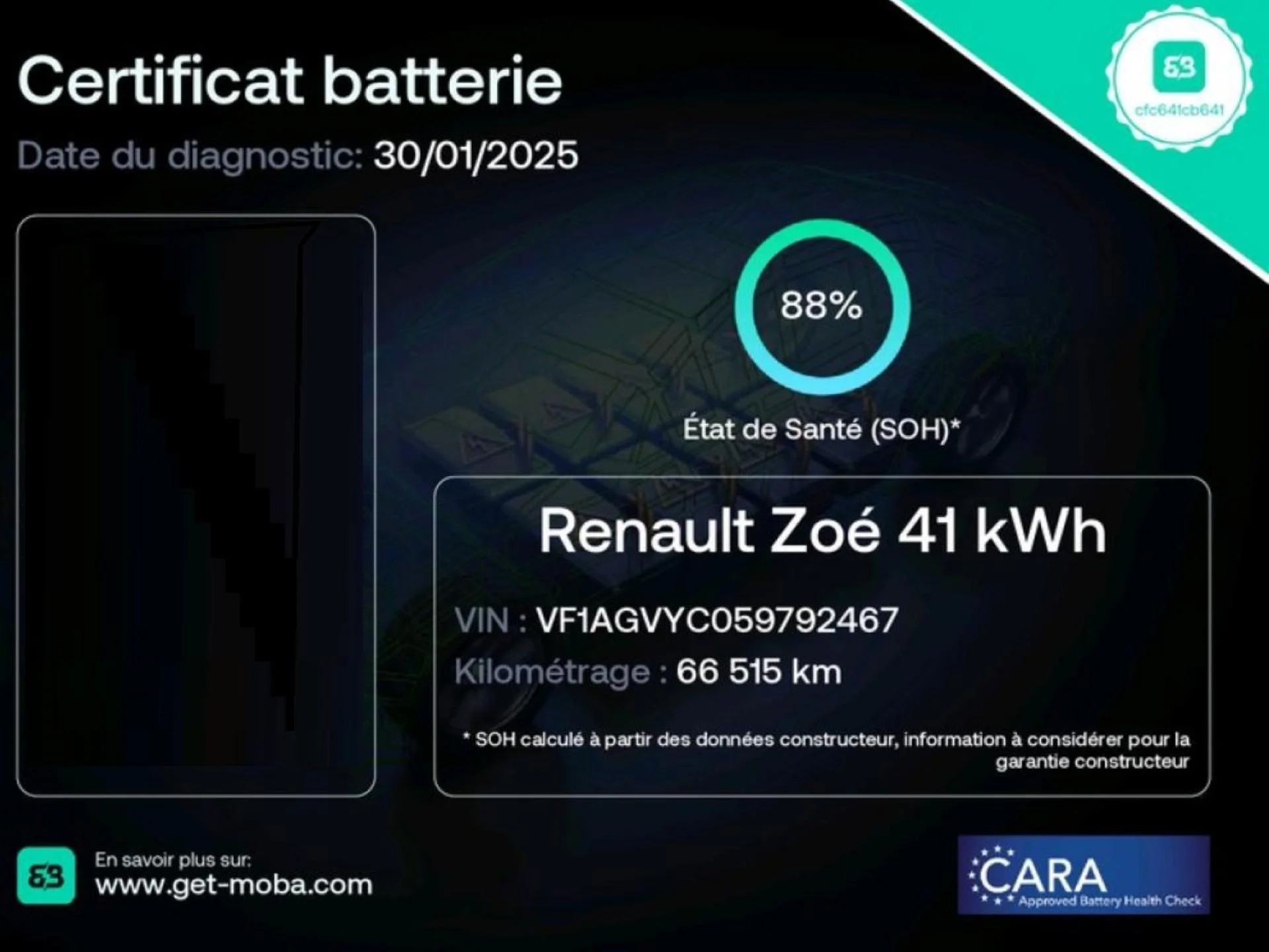 RENAULT ZOE - Miniature 5 sur 33 - Cliquer pour voir cette photo
