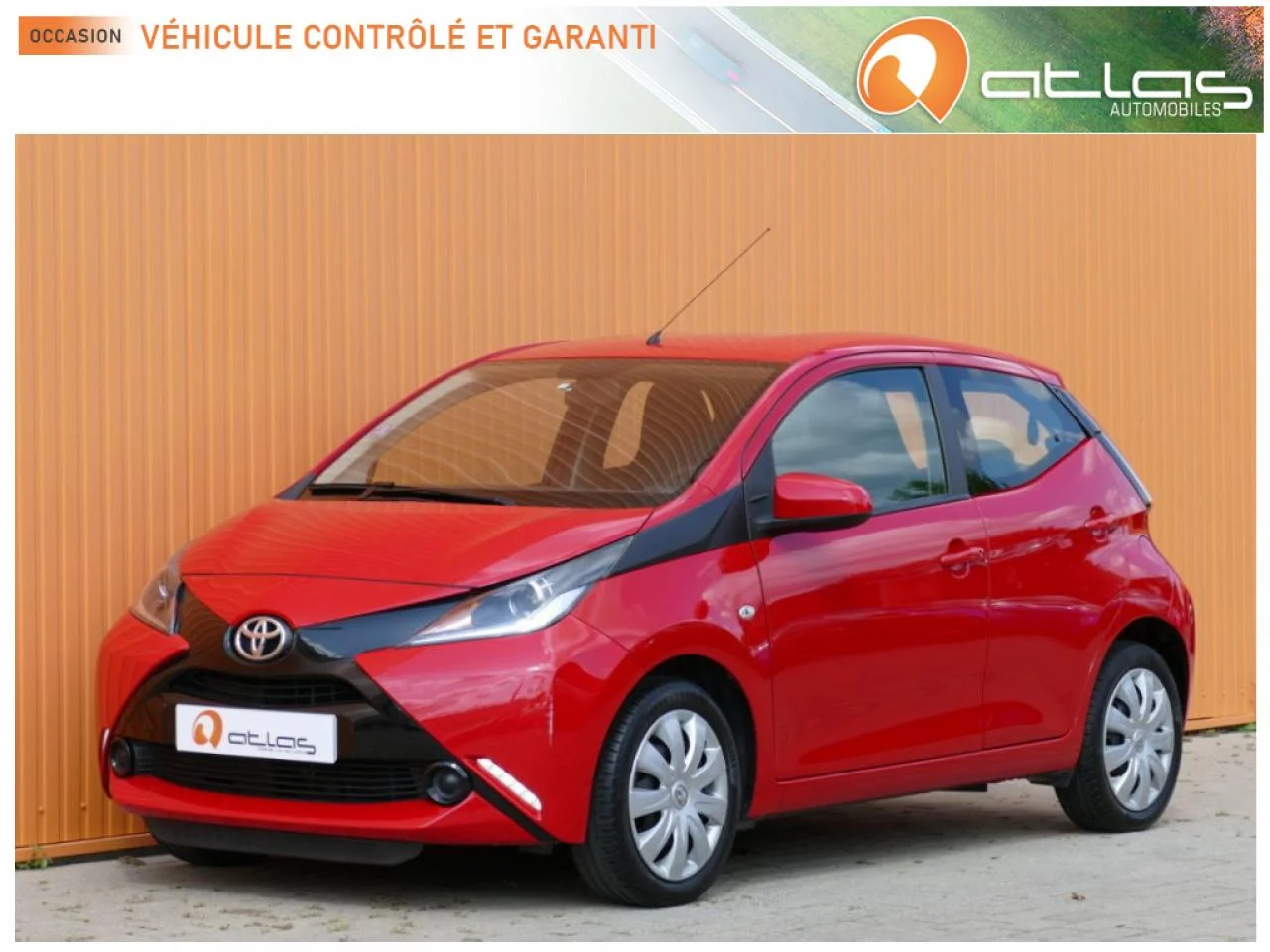 TOYOTA AYGO II 1.0 VVT-I X-PLAY- BVA PHASE 2 - 2019 - 12090€ - 54630km - ESSENCE - Automatique - Atlas Automobiles