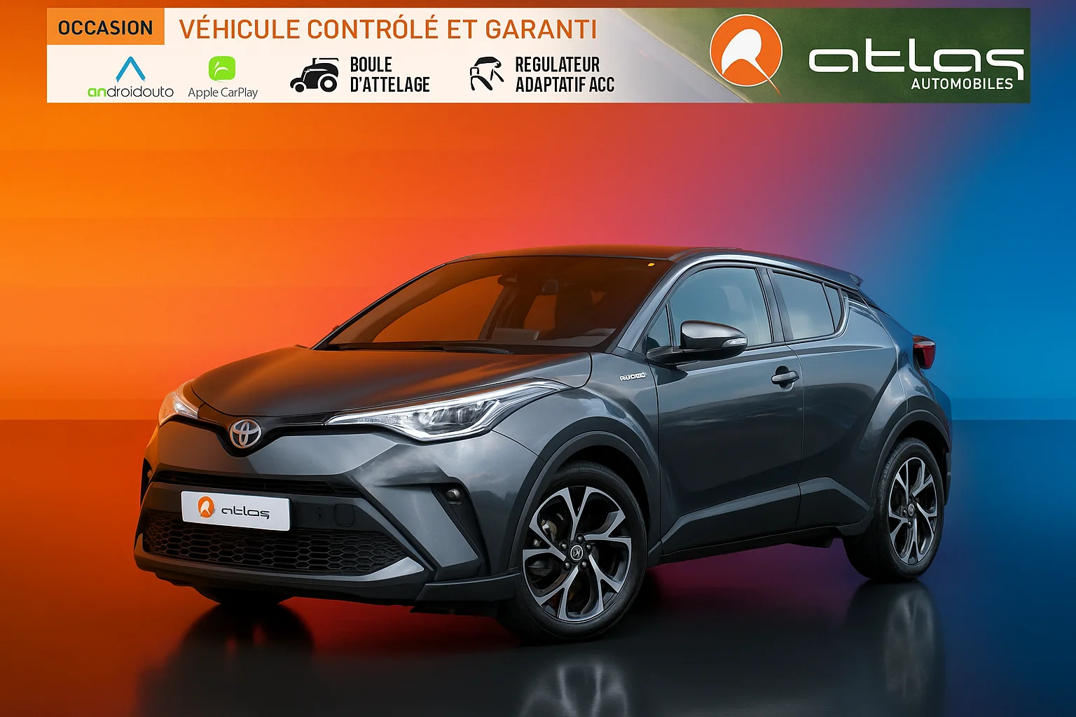 TOYOTA C-HR - Photo principale 1 sur 32 - Atlas Automobiles